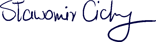 Signature Sławomir Cichy